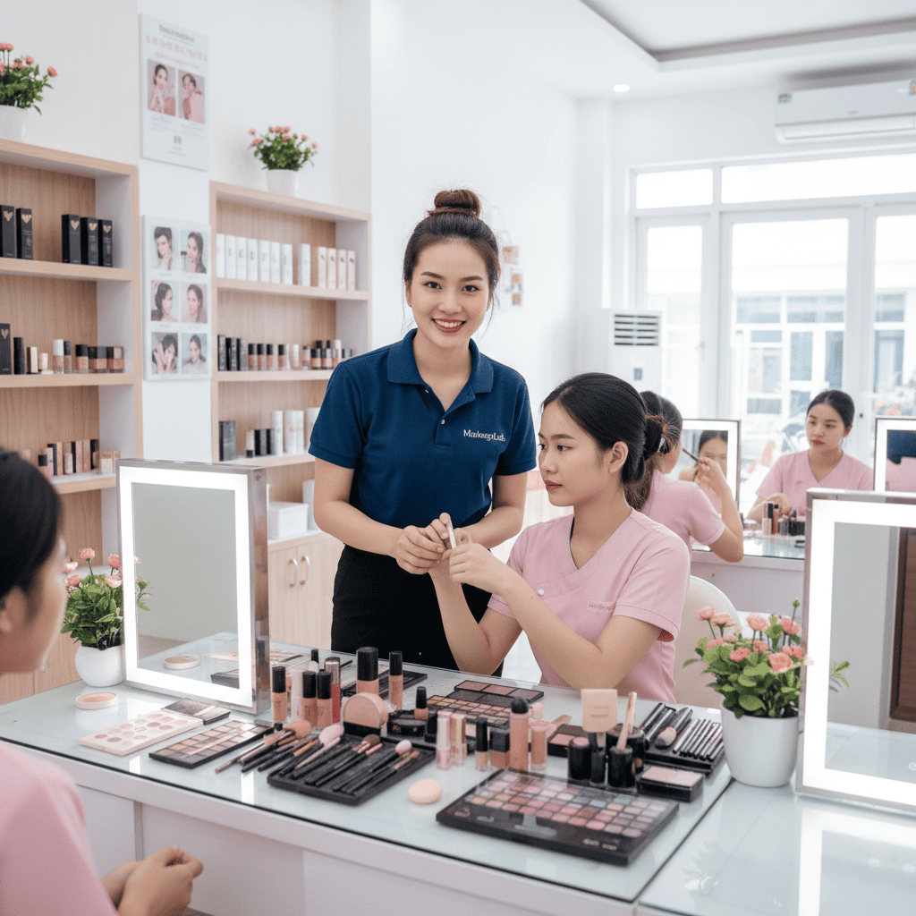 Khóa Học Trang Điểm Cá Nhân Chuyên Sâu Để Mở Tiệm 14 Trải nghiệm khóa học makeup cá nhân tại MakeupLab