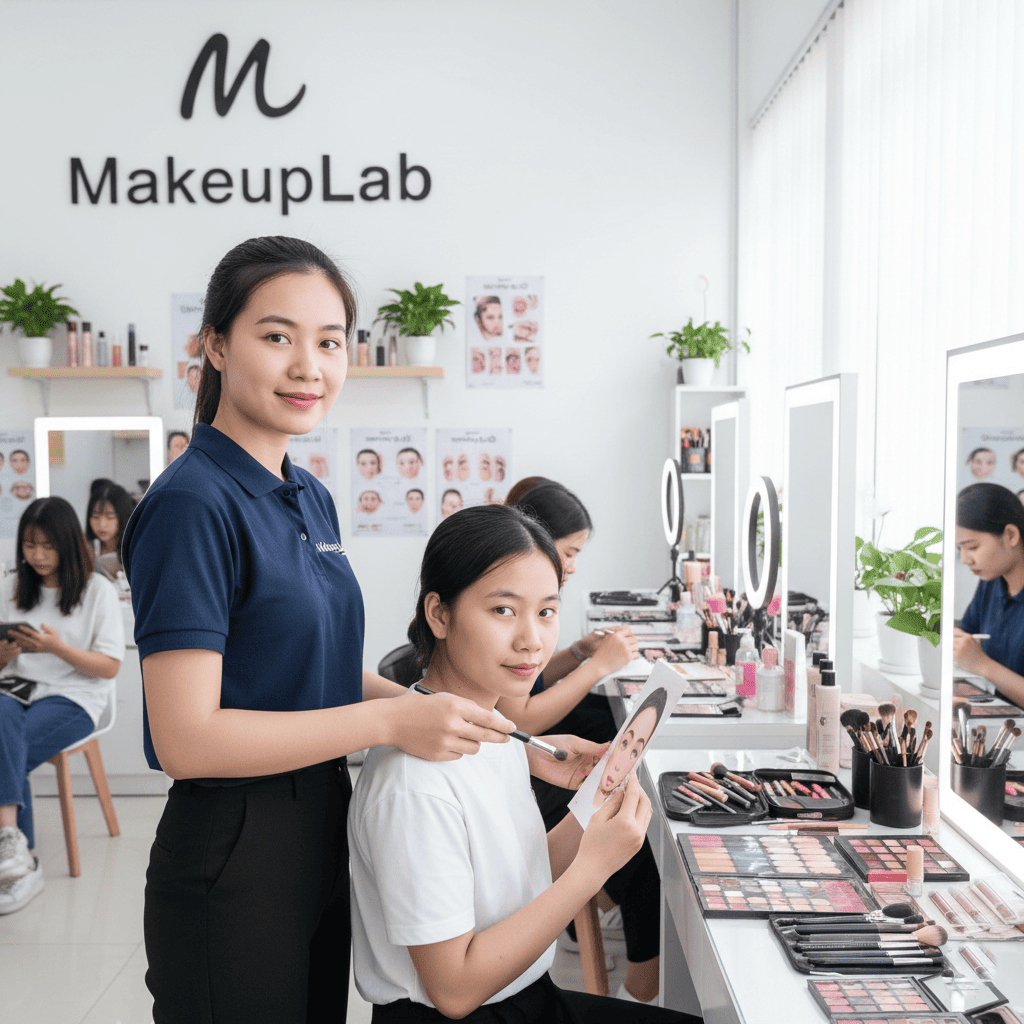 Cốp Đồ Trang Điểm Chuyên Nghiệp Cần Có Những Gì? 11 Giảng viên MakeupLab hướng dẫn chi tiết trong lớp dạy makeup